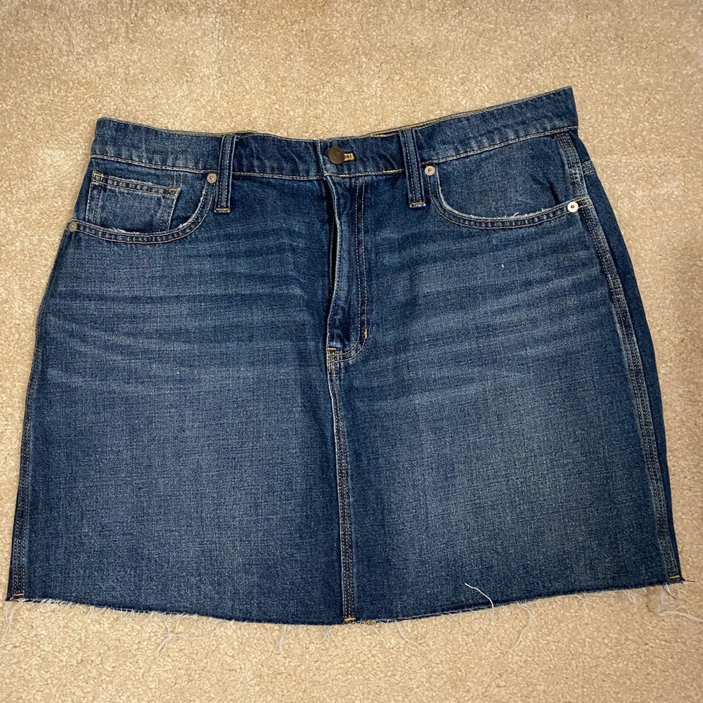 Madewell Jean Skirt